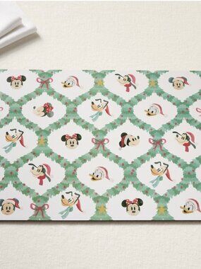 Set of 4 Pottery Barn Disney Holiday Placemats
